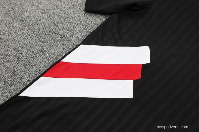 23-24 Manchester United Black Remake Icon Short Sleeve Jersey+Shorts