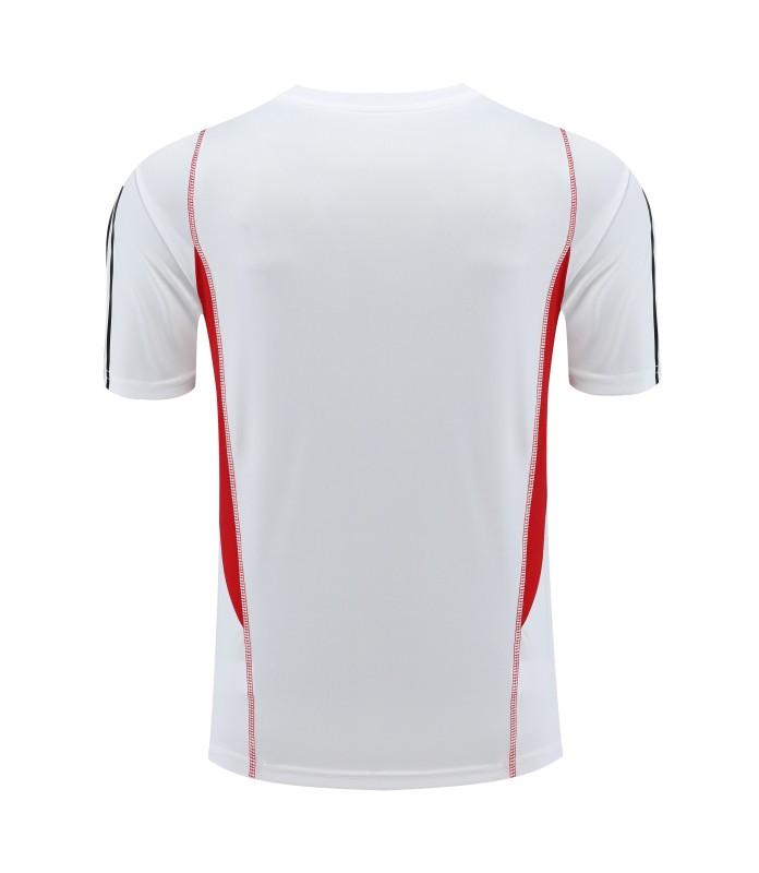 23-24 Sao Paulo White Short Sleeve Jersey+Shorts
