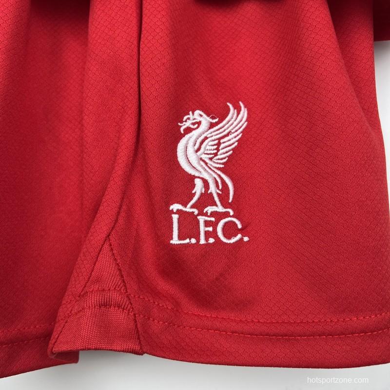 23/24 Kids Liverpool Home Jersey Size 16-28