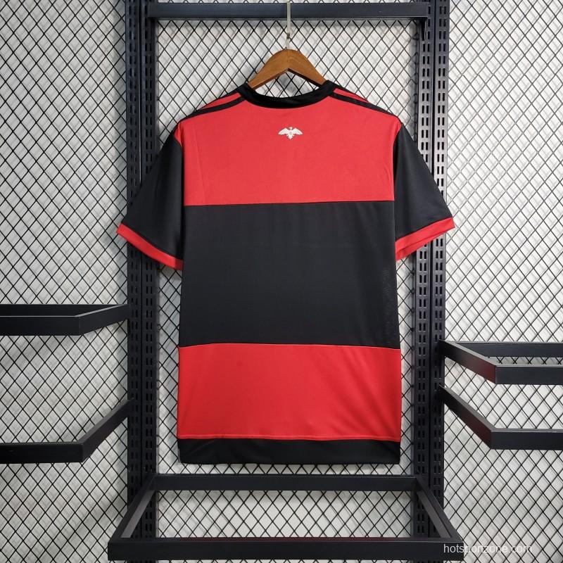 Retro 17-18 Flamengo Home Jersey