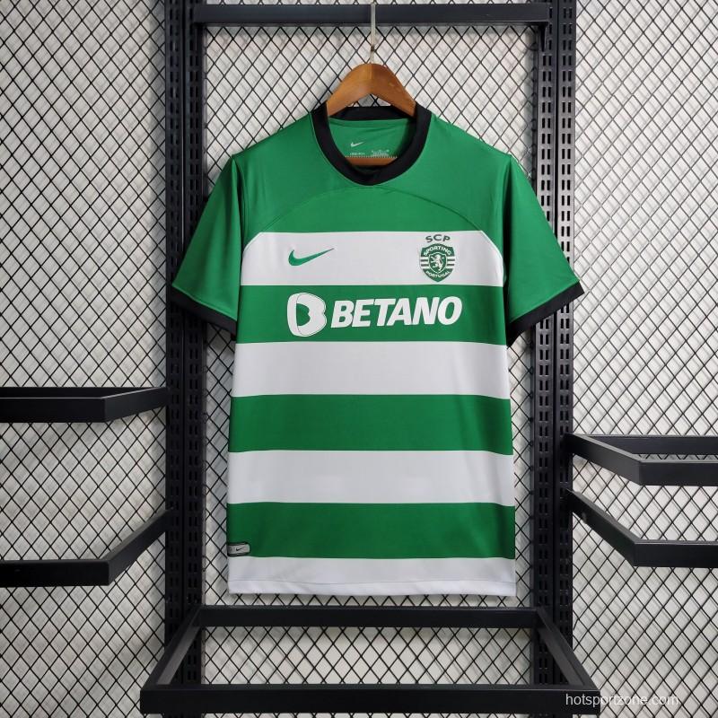 23-24 Sporting Lisbon Home Jersey