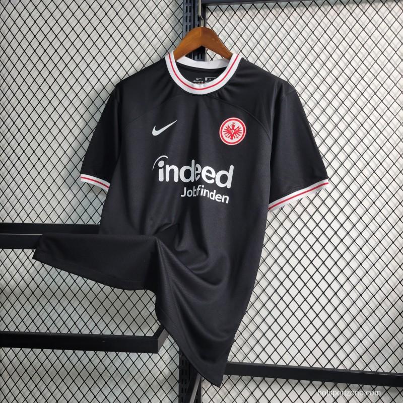 23/24 Eintracht Frankfurt Away Black Jersey