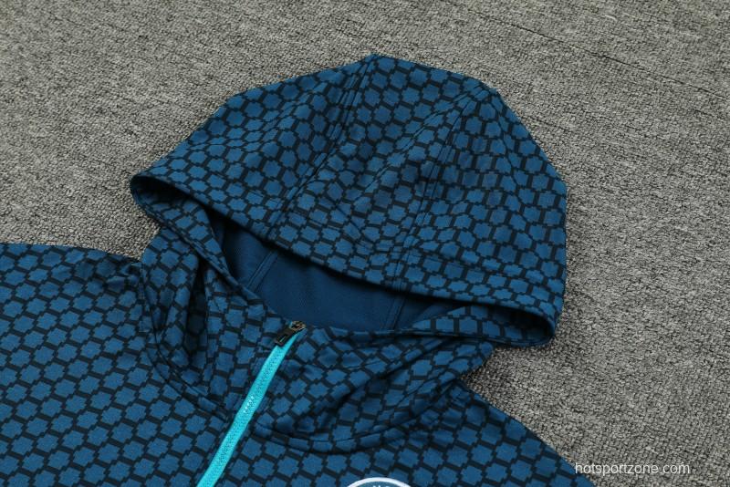 23/24 Puma Mixed Color Half Zipper Jacket+Pants