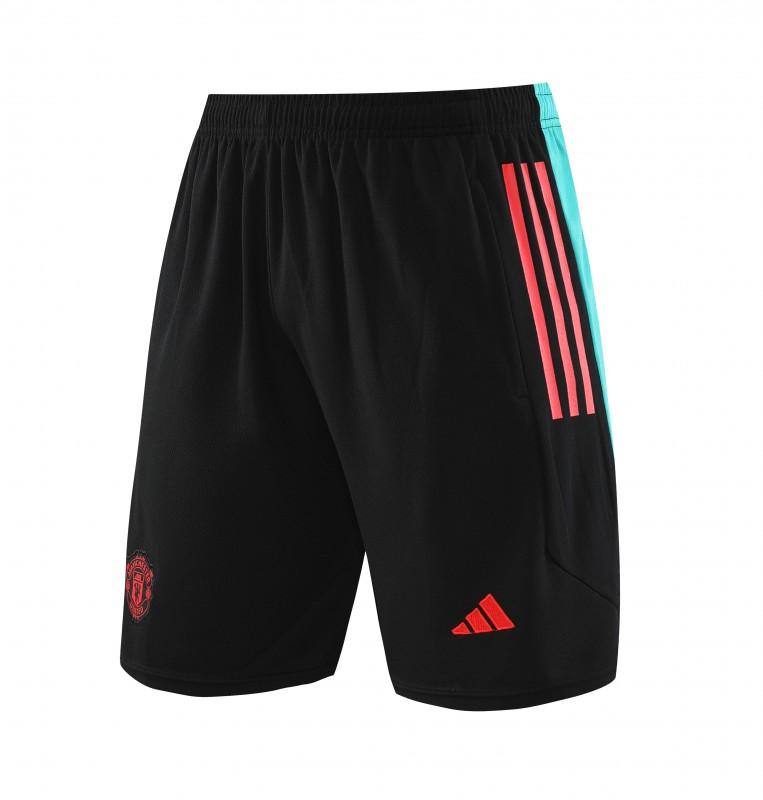 23/24 Manchester United Black Vest Jersey+Shorts