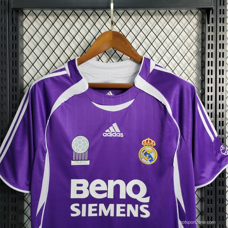Retro 06/07 Real Madrid Third Purple Jersey