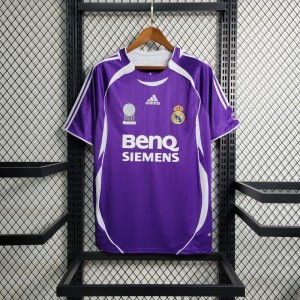 Retro 06/07 Real Madrid Third Purple Jersey