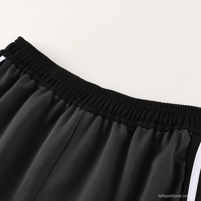 23/24 Adidas Black/White Full Zipper +Pants
