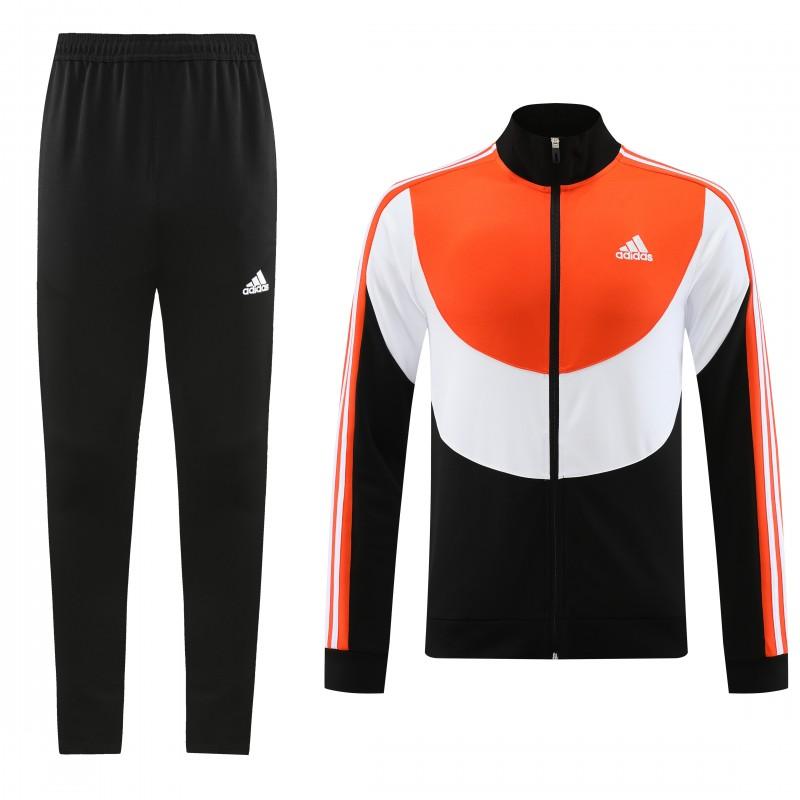 23/24 Adidas Orange/White/Black Full Zipper +Pants