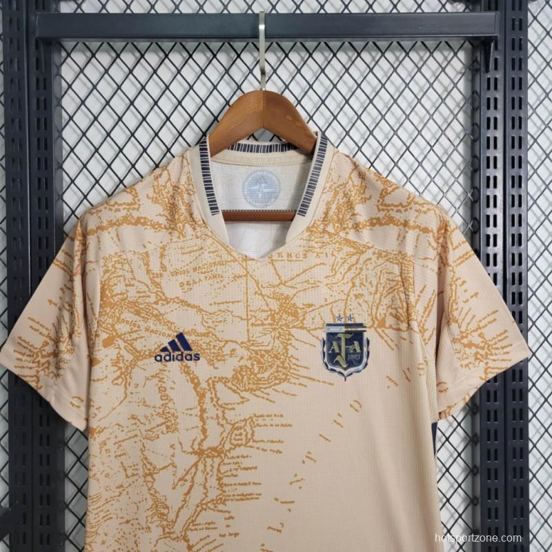 Retro 2021 Argentina Commemorative Edition Jersey