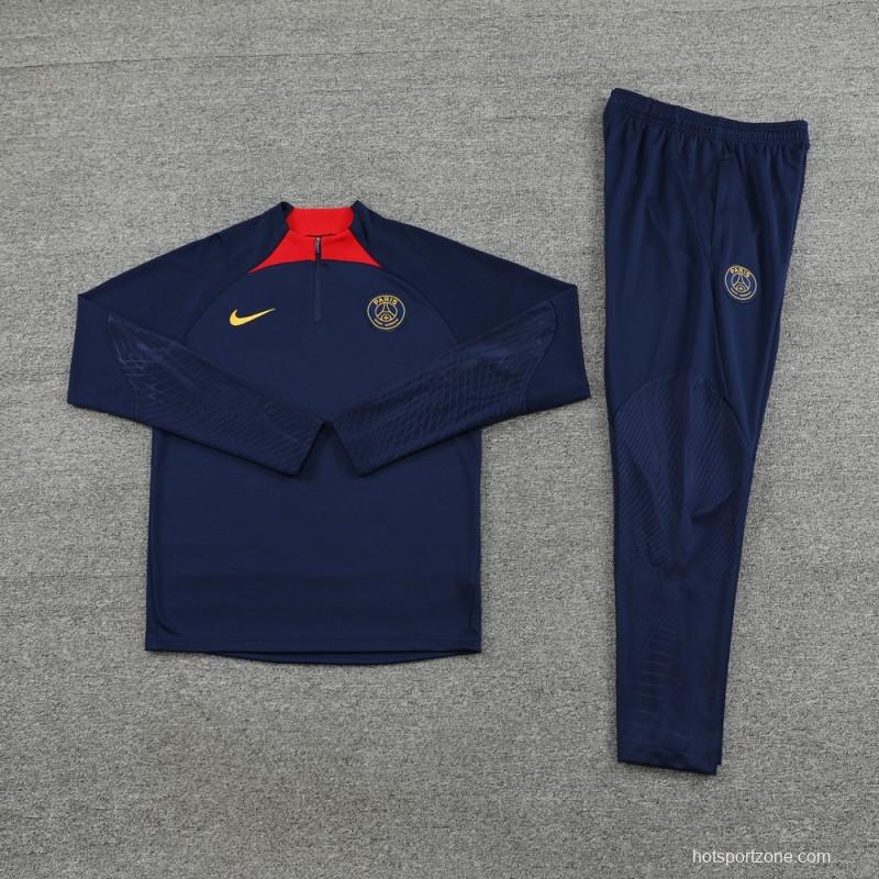 23/24 PSG Navy Half Zipper Jacket+Pants