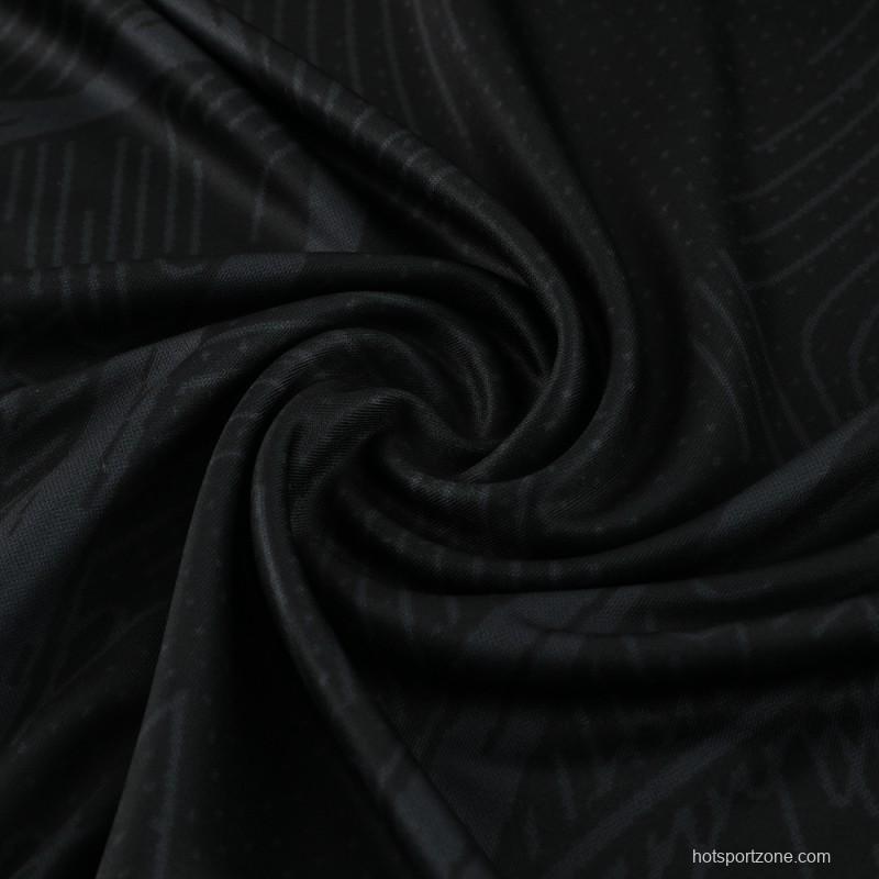 2024 Nike Black Half Zipper Jacket+Pants