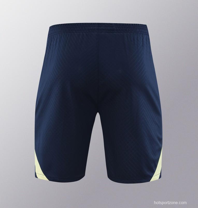 24/25 Club America Navy Short Sleeve Jeresy+Shorts