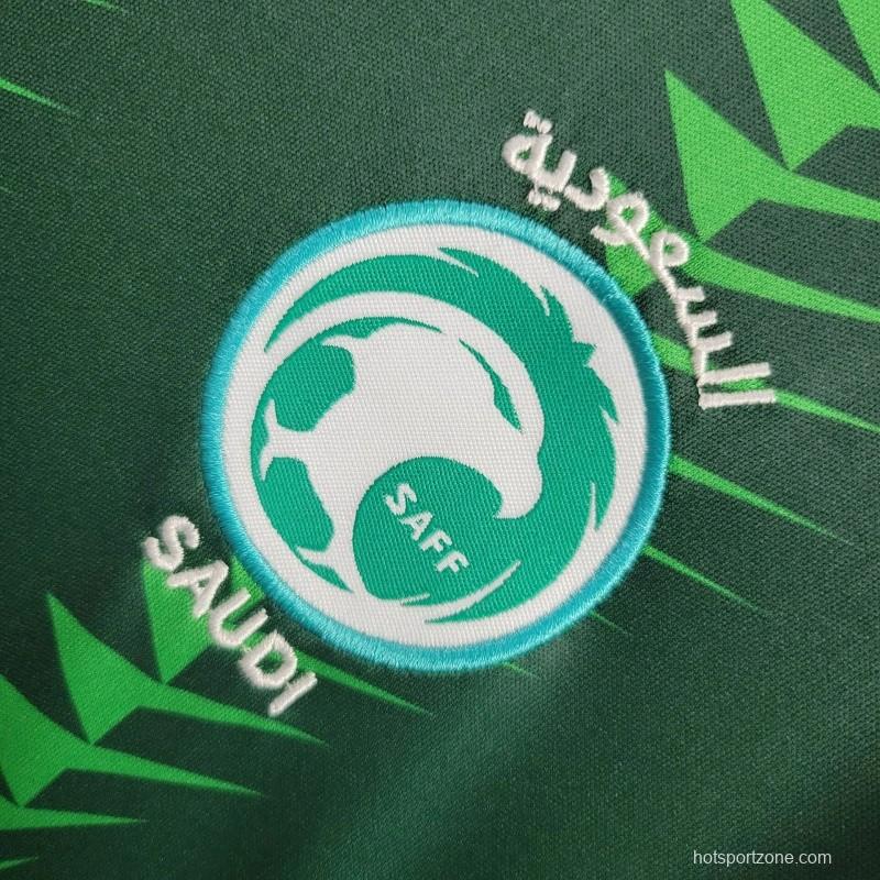 2024 Kids Saudi Arabia Home Jersey