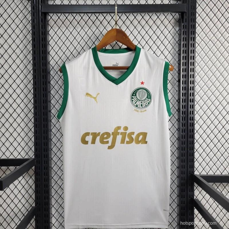 24/25 Palmeiras Away White Vest Jersey