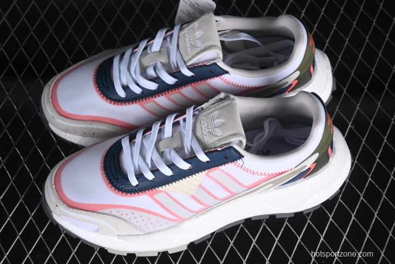 Adidas Retropy P9 GW9332 Running Shoes with Popcorn Sole Cushioning - GW9332