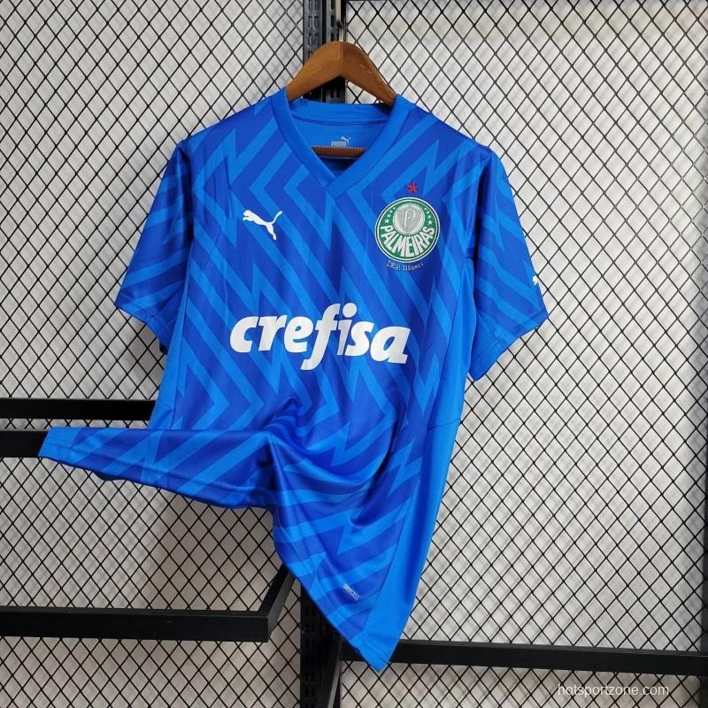 24/25 Palmeiras Goalkeeper Blue Jersey