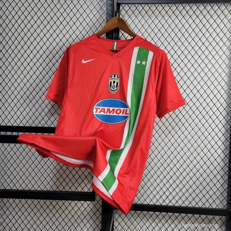 Retro 05/06 Juventus Away Red Jersey