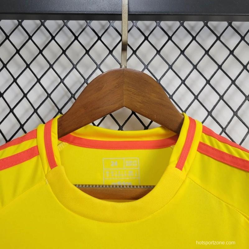 2024 Kids Colombia Home 16-28 Jersey