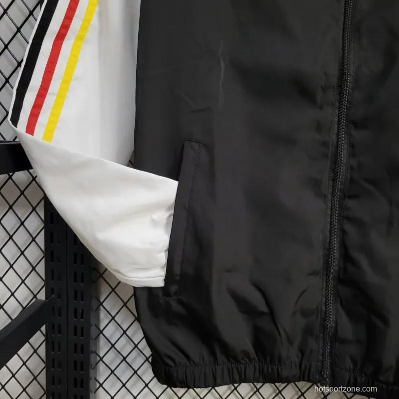 24/25 Flamengo Black/White Windbreaker