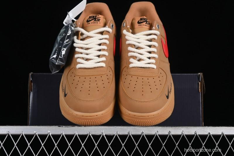 Nike Air Force 1'07 Low Wheat Sneakers