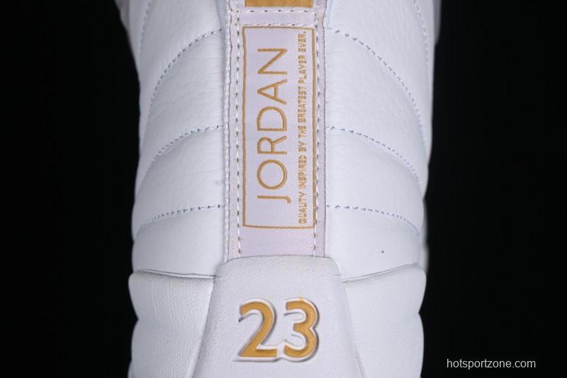 Nike Air Jordan 12 Retro Basketball Shoes with High-Quality Carbon Plate - FD9101-007