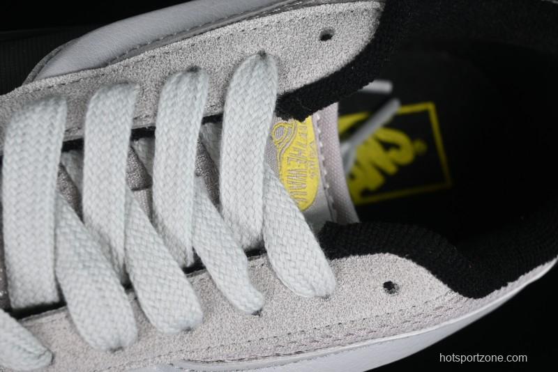 Vans OG Classic Slip-On Acid Wash Retro Grey Black Skate Shoes - VN0009QCGRY