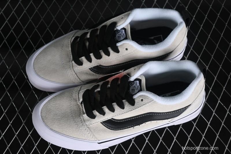 Vans Classics Knu Skool Retro Sneakers with Thick Tongue and Oversized Toe - VN0009QC02Y