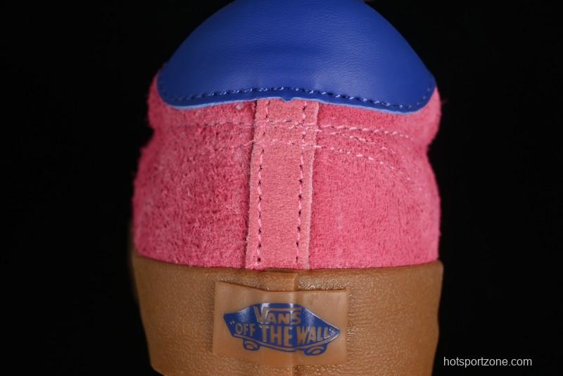 Vans Vault Og Sport Low Retro Suede Canvas Vulcanized Shoes in Dragon Fruit - VN000CQRCHL