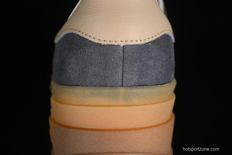 Adidas Originals Gazelle Bold IE0428 Low-Top Sneakers with Thick Sole for Casual Wear Anti-Slip and Durable - IE0428