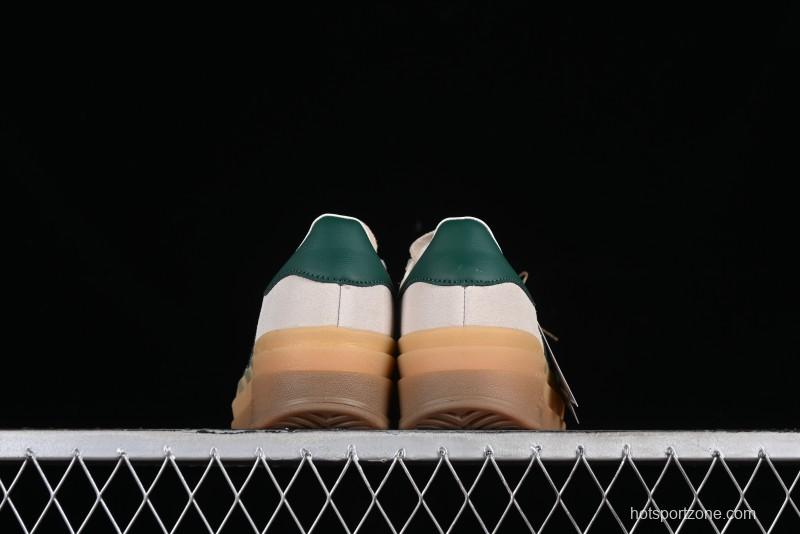 Adidas Originals Gazelle Bold ID7056 Low-Top Sneakers with Thick Sole for Casual Wear, Slip-Resistant and Durable - ID7056