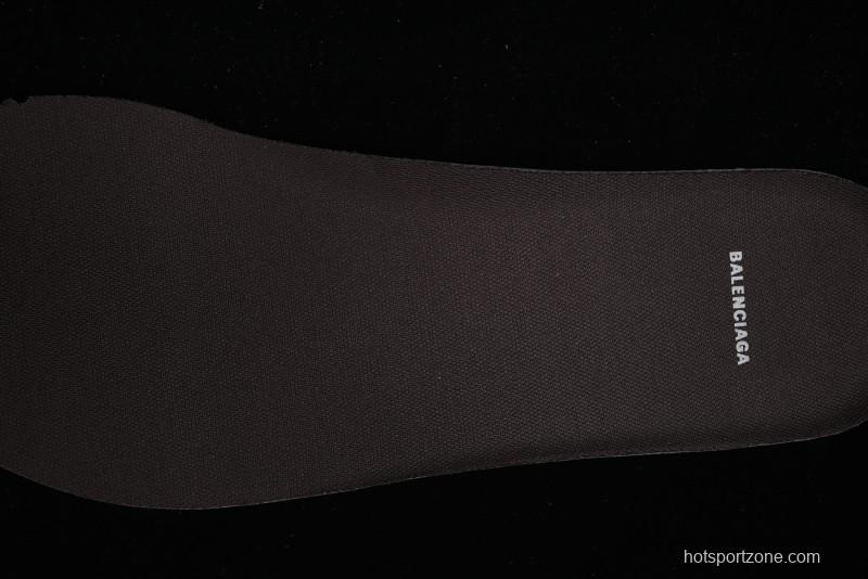 Balenciaga Phantom Sneaker 10th Generation Lace-Up Running Shoes with Transparent Heel Strap - W3XLL2097