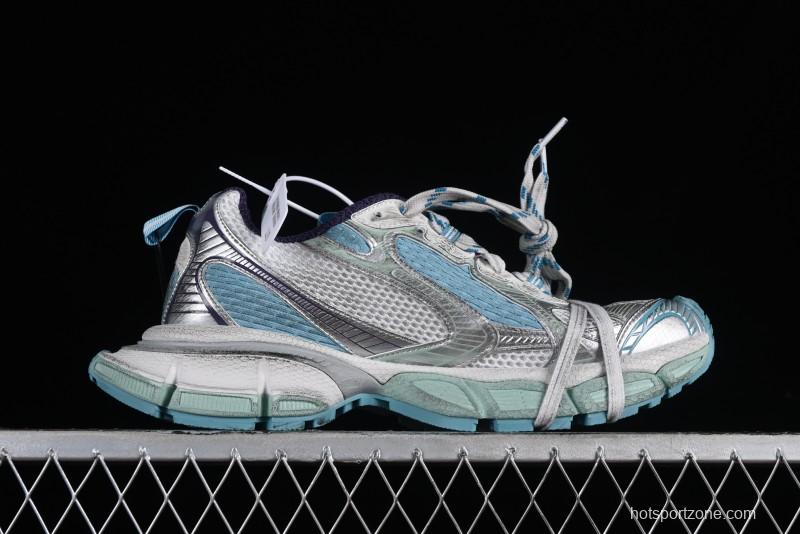 Balenciaga Phantom Sneaker 10th Generation Trend Running Shoes with Transparent Heel Strap - W3XL54095