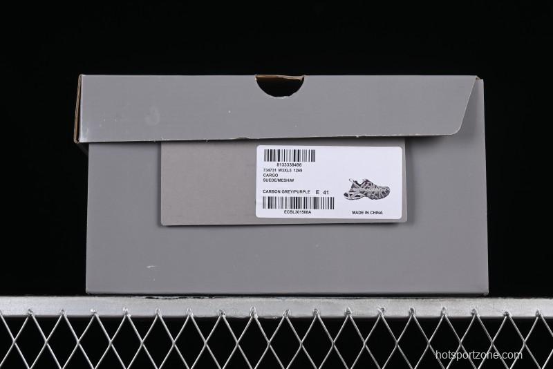 Balenciaga Phantom Sneaker 10th Generation Lace-Up Running Shoes with Transparent Heel Strap - W3XL51269