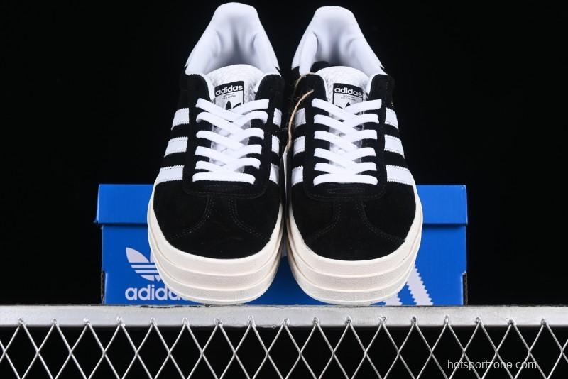 Adidas Originals Gazelle Bold HQ6912 Low-Top Sneakers with Thick Sole for Casual Wear Anti-Slip and Durable - HQ6912