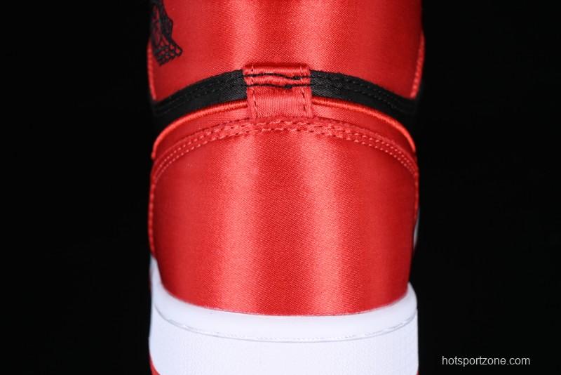 Air Jordan 1 High-Top "Satin Bred" AJ1