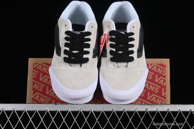 Vans Classics Knu Skool Retro Sneakers with Thick Tongue and Oversized Toe - VN0009QC02Y