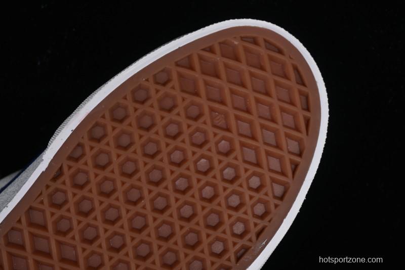 Vans Classics Knu Skool Patchwork Letter Lace-Up Chunky Tongue Platform Sneakers - VN0009QCBLK