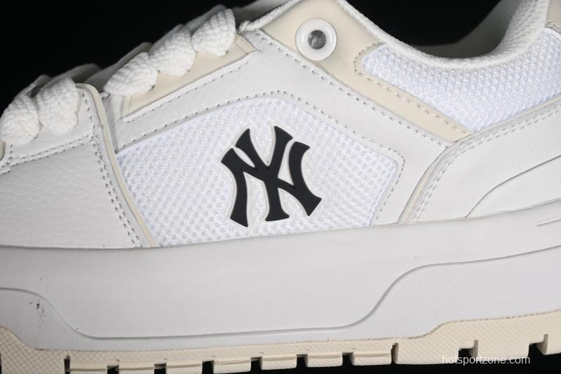 New York Yankees MLB Chunky Liner Wide Platform Sneakers with 6cm Height Increase - 3ASXCLW4N50CRS