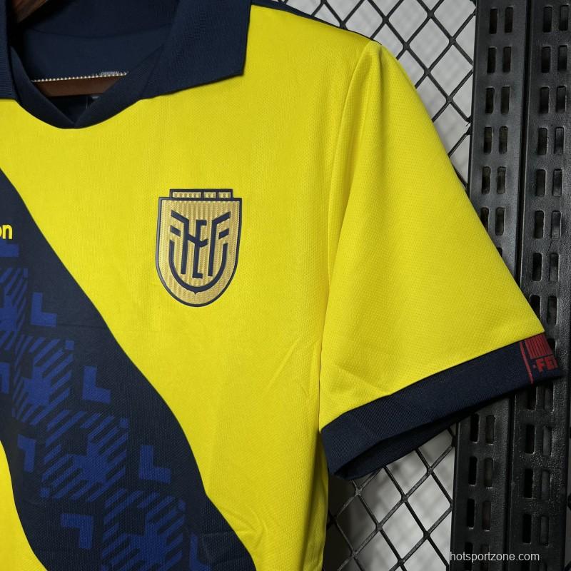 2024 Ecuador Home Jersey