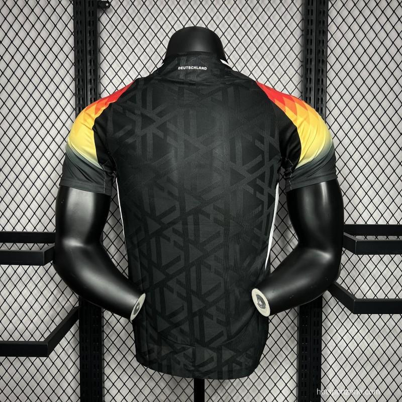 Player Version 2024 Germany Euro Black Pre-match Training Jersey