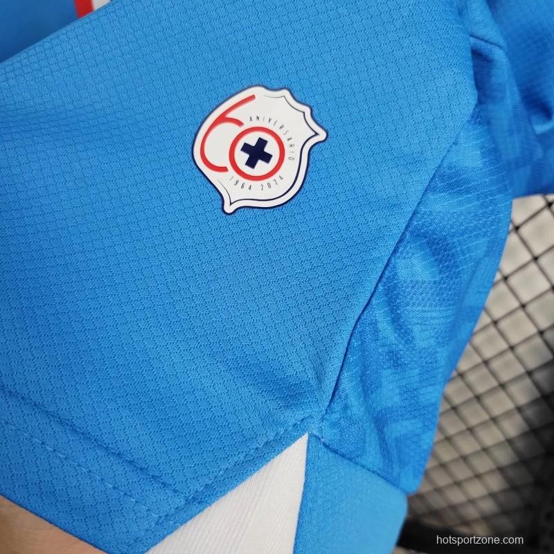 24/25 Cruz Azul Home Jersey