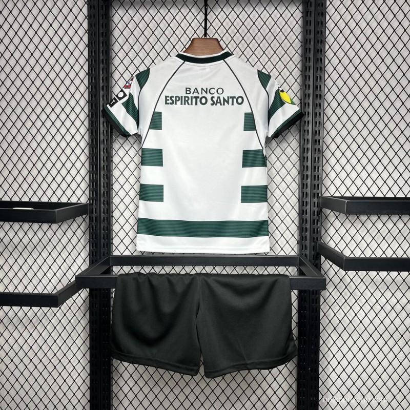 Retro 01/03 Kids Sporting CP Home Jersey