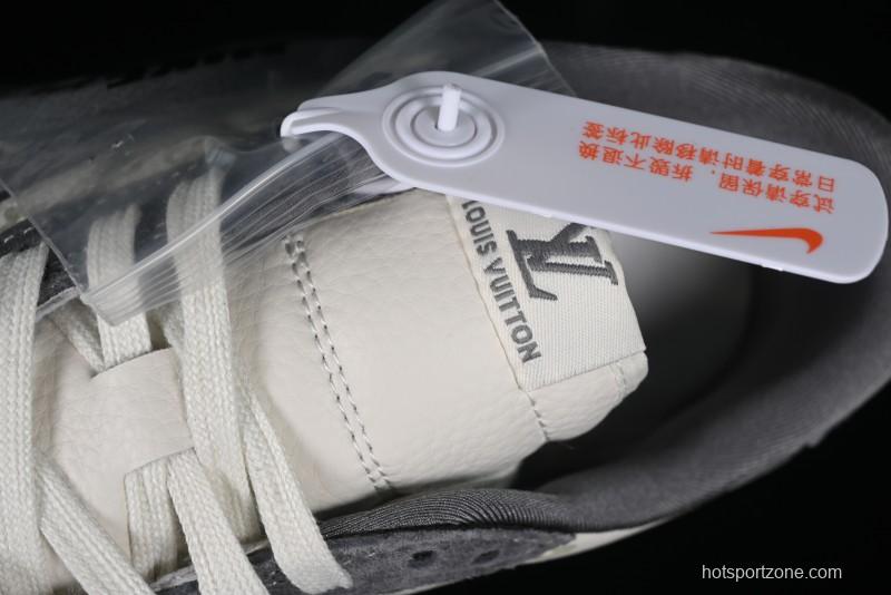 Nike Air Jordan 1 Low OG SP Travis Scott x Fragment Design Collaboration Sneakers - SJ2068-001