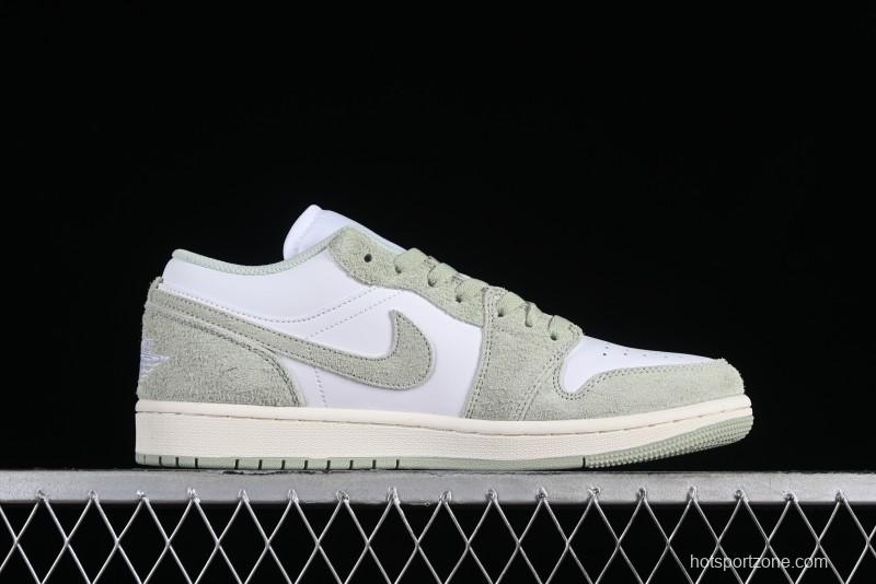 Nike Air Jordan 1 Low AJ1 Apple White Green Low-Top Lifestyle Basketball Shoes - FN5214-131