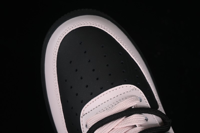 Nike Air Force 1 '07 Low Custom Anime Theme Black Sugar Heart Casual Sneakers with Lace-Up - ZH0316-012