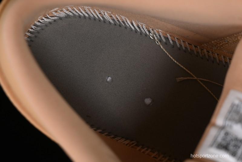 Nike Air Jordan 1 Low AJ1 Lifestyle Basketball Shoes in Warm Yellow with Gum Sole - FZ3972-294