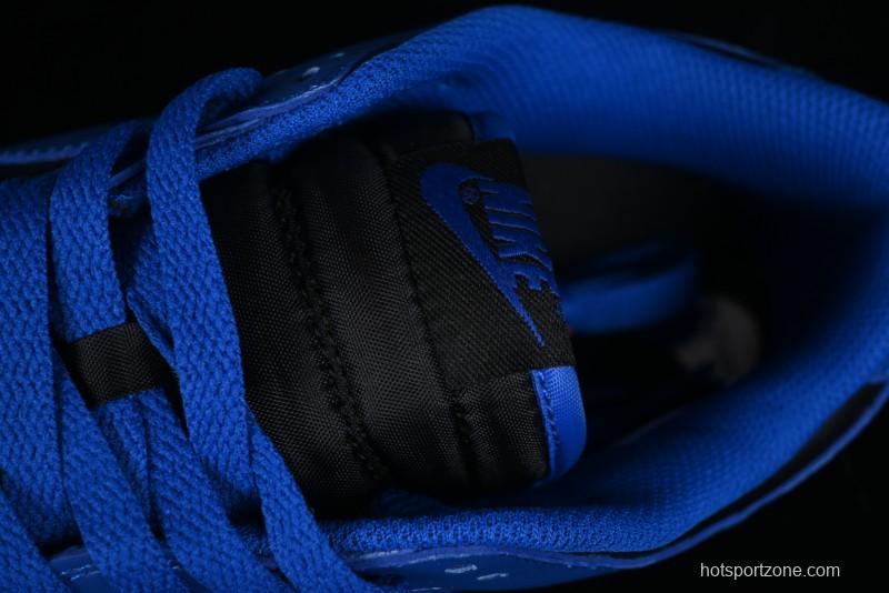 Nike SB Dunk Low Black Blue Colorway Low-Top Casual Skateboarding Shoes - CW1590-001