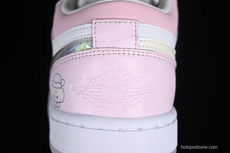 Nike Air Jordan 1 Low Custom Culture Casual Sneakers - FQ9112-100