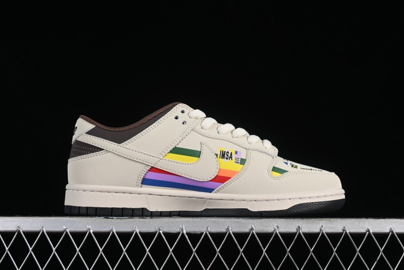Nike SB Dunk Low Apple Colorway Low-Top Casual Skateboarding Shoes - MU0232-368