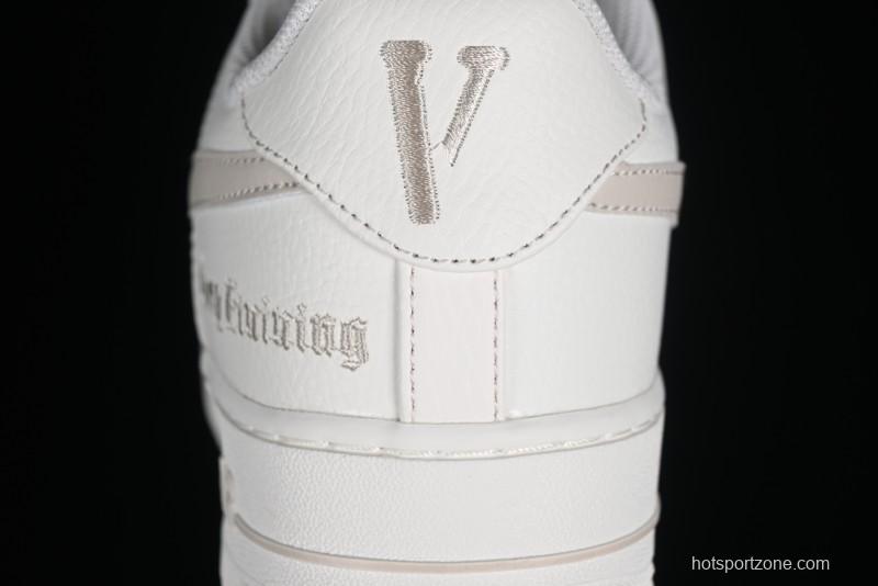 Nike Vlone x Air Force 1 '07 Low Casual Sneakers in Apricot - AA5360-009